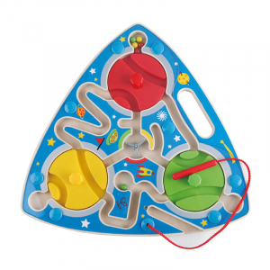 HELDENGUT® Labyrinthe magnétique pour enfants à partir de 2 ans [Aventure  au zoo] – Jeu magnétique idéal comme jouet de motricité Montessori –  Extrêmement varié grâce à différents jeux éducatifs à 
